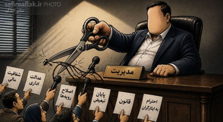 برخورد با منتقدان یا اصلاح ساختار