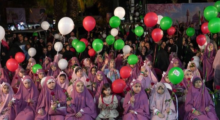 جشن تکلیف ۶۰۰۰ دانش‌آموز لرستانی در سنگر خیابان