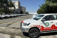 اعزام امدادگران لرستانی به مراسم تشییع امام شهید