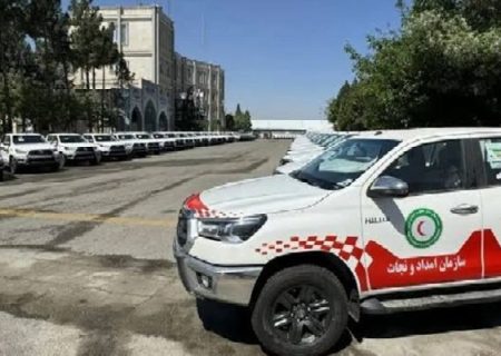 اعزام امدادگران لرستانی به مراسم تشییع امام شهید