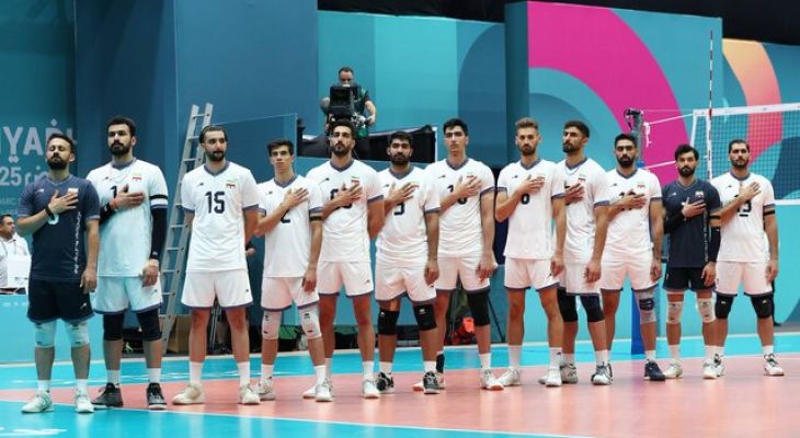 تیم والیبال ایران برابر اوکراین می‌ایستد
