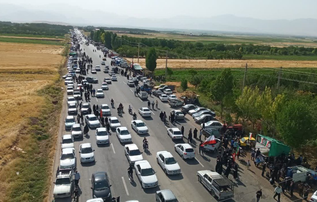 سلسله در مسیر جاماندگان اربعین رنگ و بوی کربلا گرفت