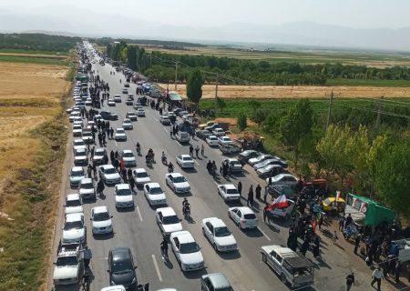 سلسله در مسیر جاماندگان اربعین رنگ و بوی کربلا گرفت