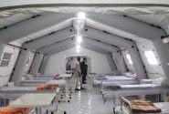 برپایی سومین بیمارستان صحرایی در الیگودرز